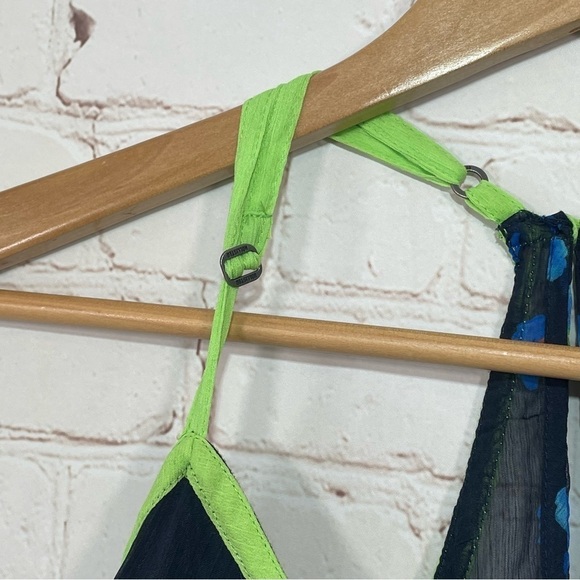 Hollister Sundress Size Small Floral Blue - Picture 5 of 11